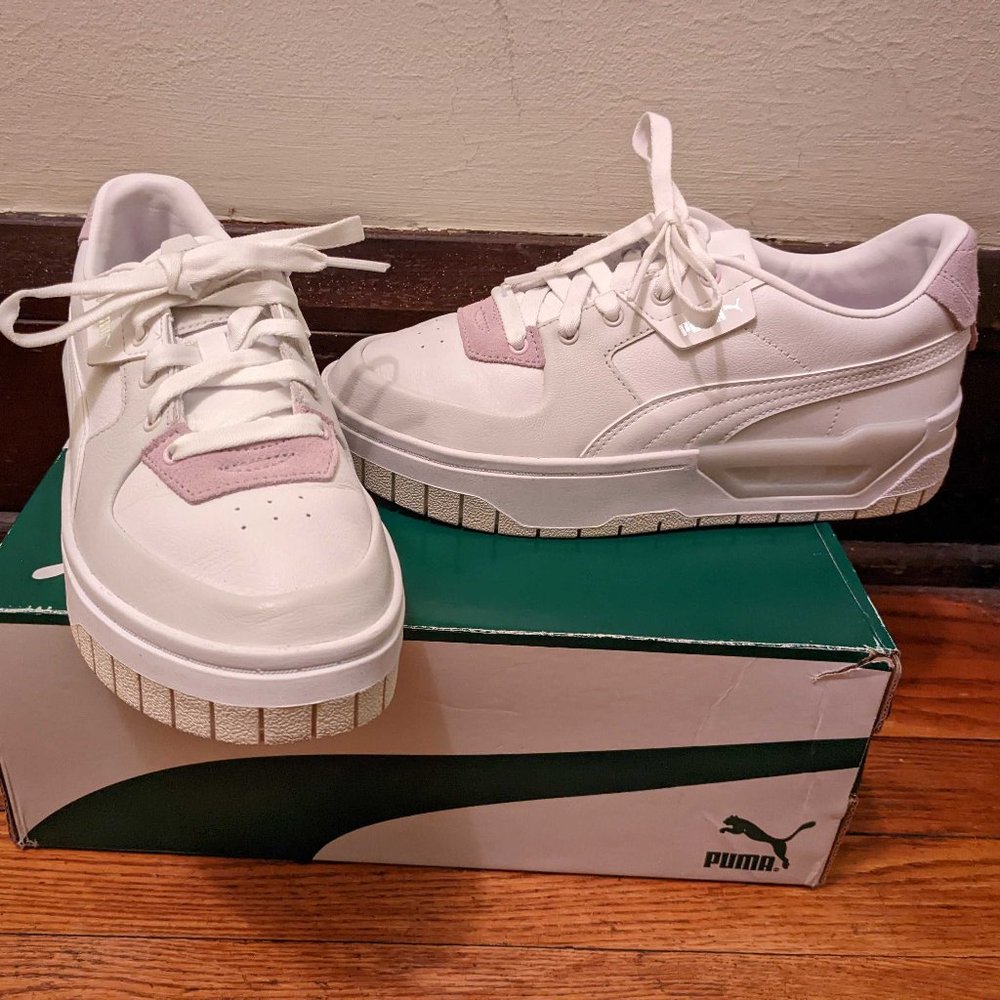 New White Puma Sneakers Women 8.5 (EU 39)